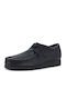Leder Herren Mokassins in Schwarz Farbe