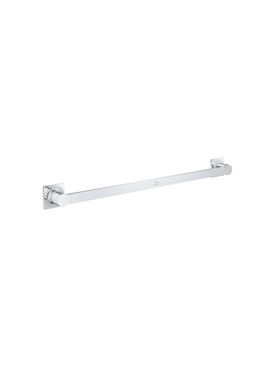 Grohe Single Wall-Mounted Bathroom Rail Silver