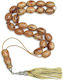Roloi Komboloi Mastic Worry Beads with 23 Beads Beige 44cm