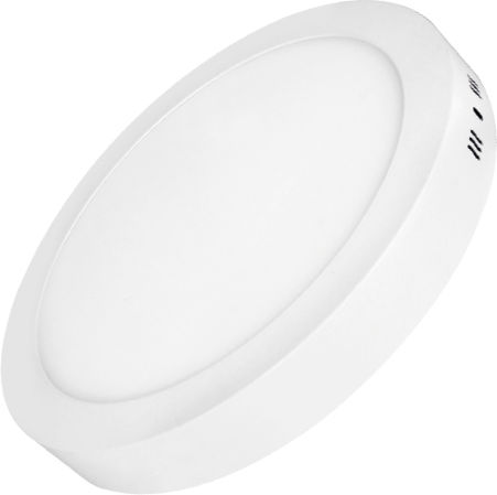 Optonica Στρογγυλό Εξωτερικό LED Panel 24W με Φυσικό Λευκό Φως