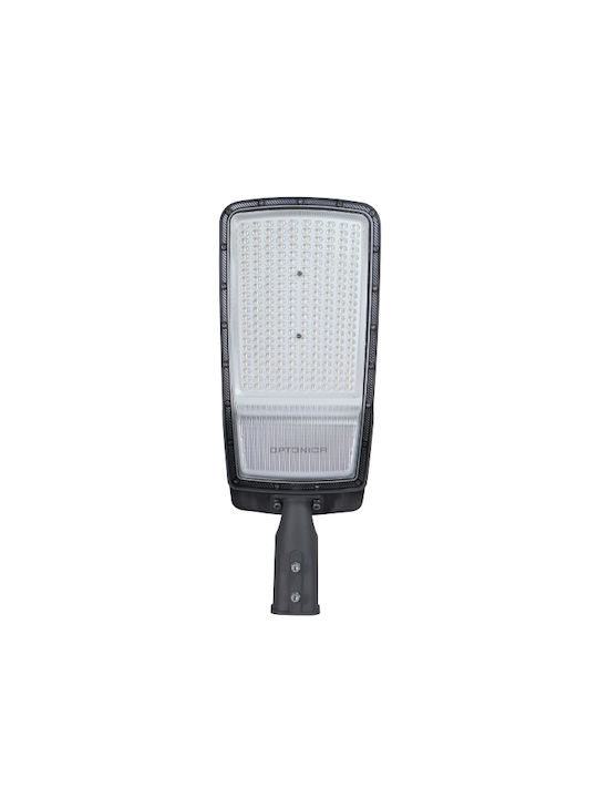Optonica Optonica Außenstehlampe LED Straße 150W mit Natürliches Weiß Licht Grau