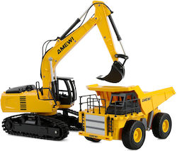 Amewi Tipper & Remote-controlled Excavator Amewi Tipper & Remote-controlled Excavator