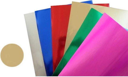 Metron Art Beidseitiges Karton 50x70 250g Gold