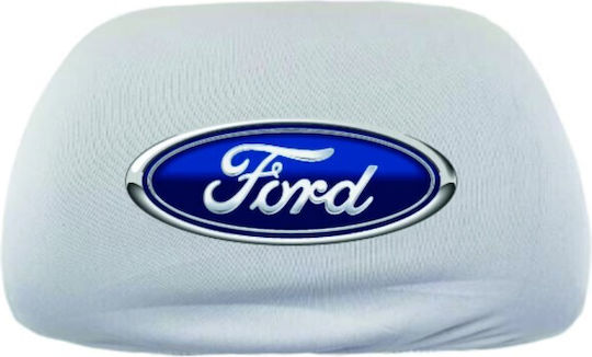 Set 2 Headrest Covers Ford Car Range
