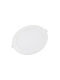 Optonica Round Recessed Spot with Integrated LED and Natural White Light White 1pcs