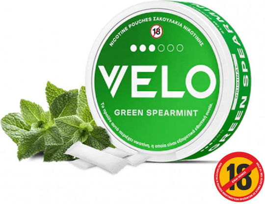 Velo Pouches Νικοτίνης 8mg με Γεύση Green Spearmint