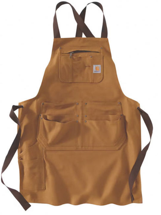 Carhartt Firm Duck Work Apron Carhartt Brown