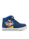 Kinder Sneakers Hoch mit Klettverschluss Blau