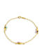 Goldjewels Kids Bracelet Chain K14 Bees from Gold 14K with Figure
