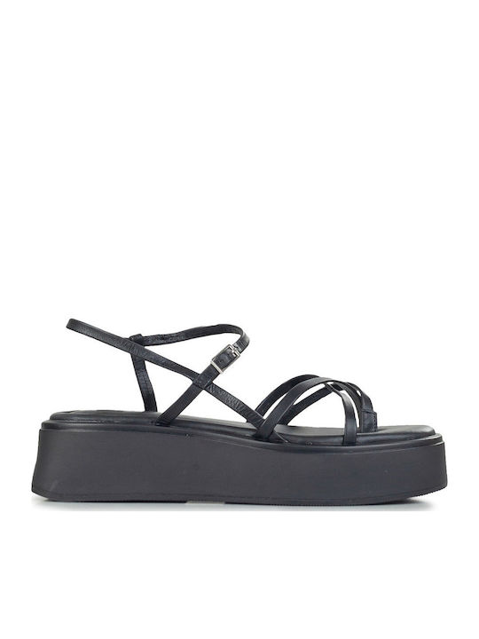 Vagabond Women's Black Platforms