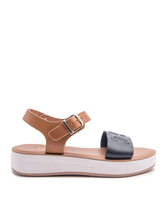 Pretty Soft Sandale Copii Tabac Maro