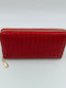 Large Women's Wallet Classic Red