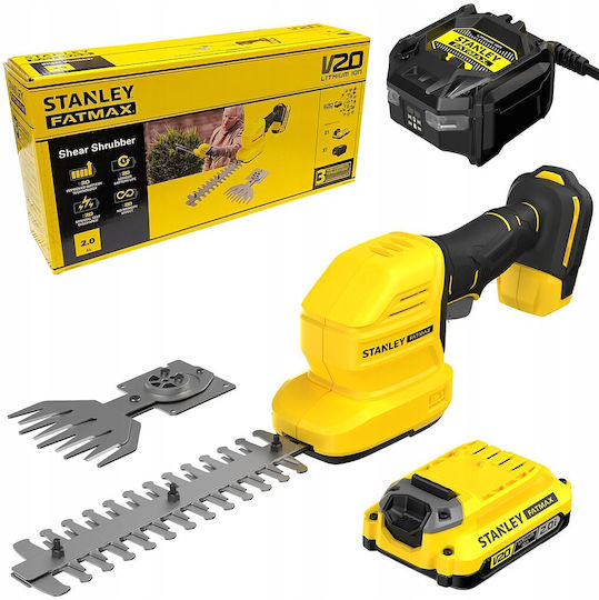 Stanley STCSS20D1-QW Μπορντουροψάλιδο Μπαταρίας 18V με Μήκος Λάμας 20cm