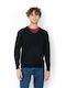 Langarm Pullover Schwarz