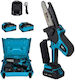 Bortech Baumschneider Akku-Kettensäge 36V 0.75kg mit Schiene 18cm