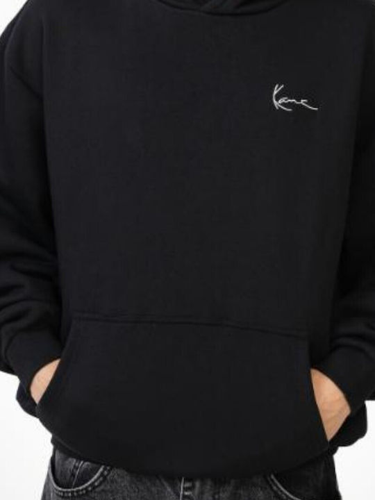 Sweatshirt with Hood Black