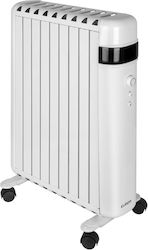 Eurom Convectoare pardoseală 2000W cu Termostat Electronic 42.8x63.6cm Alb