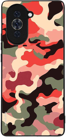 Husă Sonique Camouflage Army Series Huawei Nova 10 Roșu