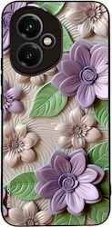 Калъф Sonique 3d Flower Series Honor 400 5g Лилав