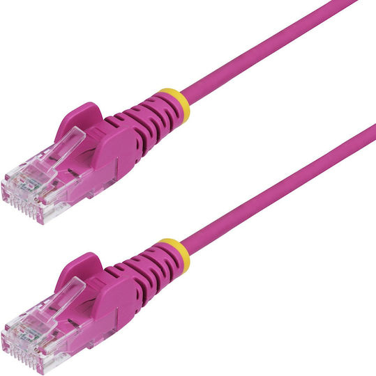 StarTech U/UTP Cat.6 Gigabit Ethernet Network Cable 10m Pink