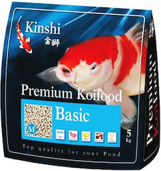 Kinshi Premium Koifood Basic M Basiсhe Fischfutter Pellet 5 Kg