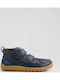 Anatomical Kids Boots with Velcro Navy Blue