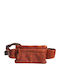 Leather Waist Bag Tabac Brown