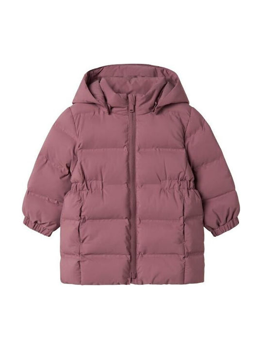 Kinderjacken & Winterjacken Lässig Lang mit Kapuze Lila