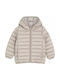 Kids' Casual Jacket with Hood Beige