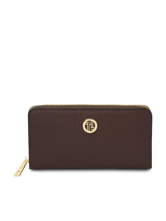 Tuscany Leather Klein Leder Damen Geldbörse Braun