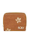 Small Fabric Women's Wallet Classic Brown