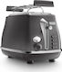 De'Longhi Icona Toaster 2 Slots 900W Inox