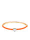 Chiara Ferragni Women's Gold Plated Brass Bracelet with Zircon 6cm