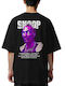 Оувърсайз Тениска Snoop Pop Culture Черна