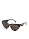 Carrera Women’s Sunglasses with Black Horn-Rimmed Frame and Grey Lens VICTORY C 20/S 807K2