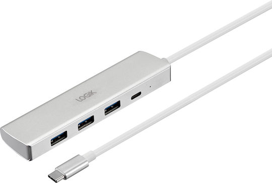 LOGIK 4 Port Hub with USB-A Connection