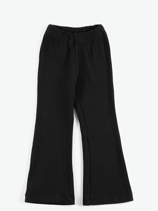 Kids' Fabric Pants Black