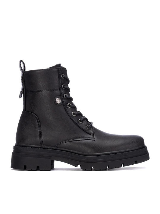 Refresh Stiefeletten Damen Schwarz
