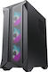 GameMax Brufen C1 Gaming Middle Tower Carcasă Calculator cu Fereastră Laterală și Iluminare ARGB Negru