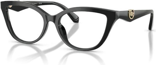 Michael Kors Bellano Weiblich Kunststoff Brillenrahmen Schmetterling Schwarz MK4164U 3005