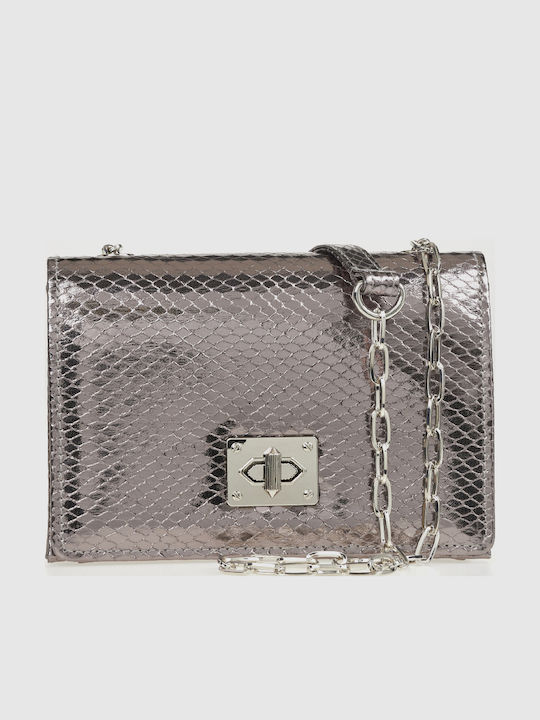 Verde Damentasche Crossbody Silber