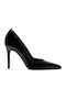Leather Black High Heels
