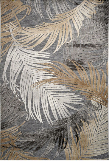 Tzikas Carpets 18531-095 Teppich Außenbereich Rechteckig Synthetisch,Polyester/Cotton/Leather Boheme