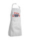 Koupakoupa Stitch Movie Ποδιά Κουζίνας Λευκή 22x40cm KP_31506_apron-bbq-adult