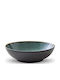 Bitz Salatschüssel Keramik Schwarz 24x24cm 1Stück