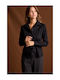 Magie Langärmelig Damen Hemd Black