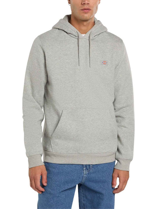 Dickies Oakport Φούτερ με Κουκούλα Grey Melange