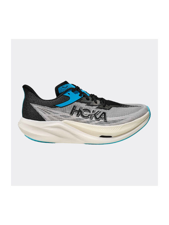 HOKA Rocket X 3 Sport Shoes Running White Color