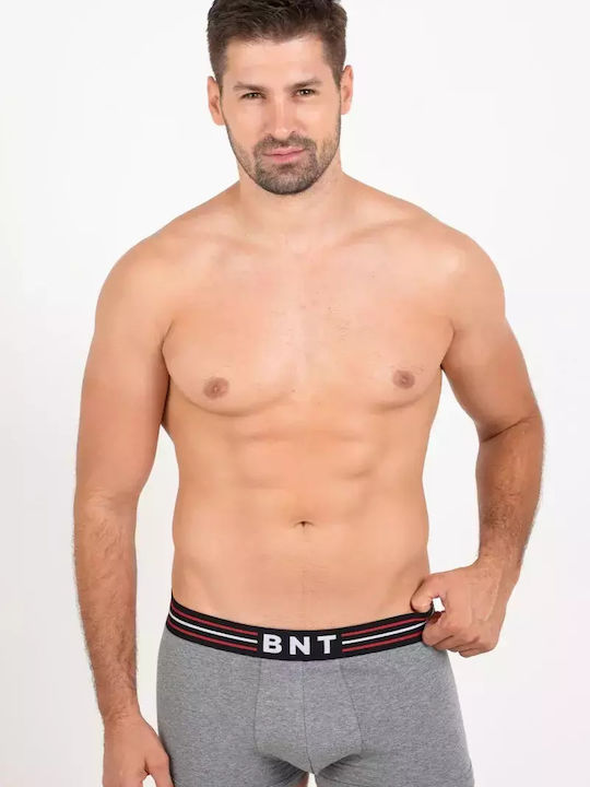 Herren Boxershorts Gray mit Mustern 1Packung