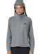 Fleece Damen Jacke in Gray Farbe